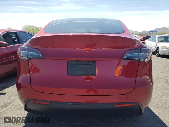 2024 Tesla Model Y с VIN 7SAYGDEDXRF008898, выставлен на аукционе Copart как лот 53741935 с пробегом 15 277 миль миль и Списание • Salvage title. История ставок и продаж доступна на DreamBid. Изображение 6.