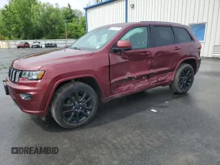 2020 Jeep Grand Cherokee Altitude with VIN 1C4RJFAG0LC209941, listed as a Copart auction lot 60164005 with 92,786 mi miles and Salvage title. Bid and sale history available at DreamBid. Image 1.