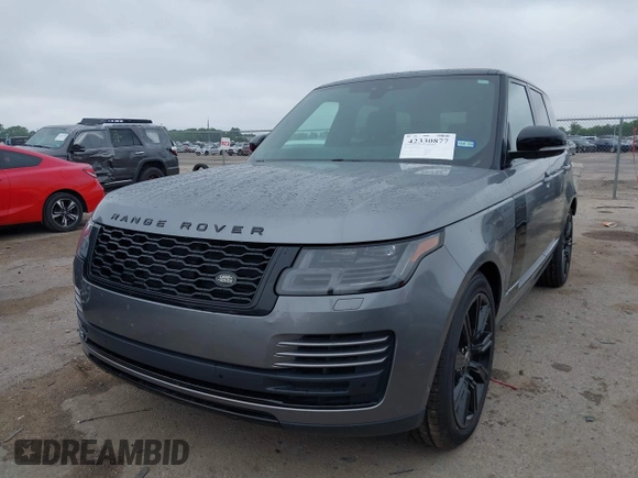 2021 Land Rover Range Rover Westminster z VIN SALGS2RU2MA434410, wystawiony jako IAAI lot #42330877 z przebiegiem 33 652 mil mil oraz . Historia ofert i sprzedaży dostępna na DreamBid. Obrazek 2.