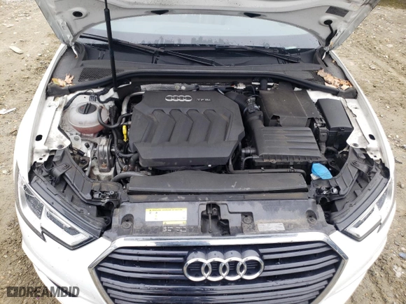2017 Audi A3 Sedan Premium with VIN WAUAUGFFXH1061906, listed as a Copart auction lot 44258753 with 90,335 mi miles. Bid and sale history available at carsss.com. Image 11.