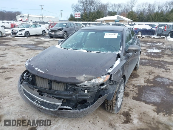 2013 Kia Forte EX with VIN KNAFU4A24D5730361, listed as a IAAI auction lot 41579457 with 89,832 mi miles. Bid and sale history available at carsss.com. Image 18.