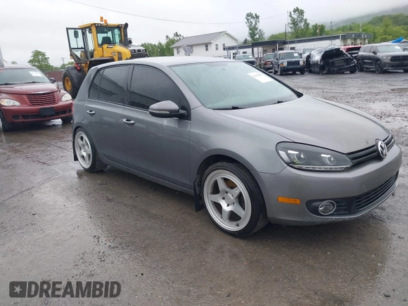 2012 Volkswagen Golf TDI with VIN WVWNM7AJ9CW253796, listed as a IAAI auction lot 42349448 with 139,688 mi miles and . Bid and sale history available at DreamBid. Image 1.