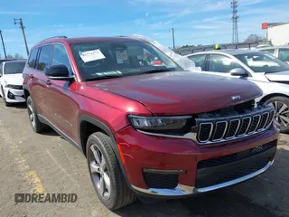 2021 Jeep Grand Cherokee Limited with VIN 1C4RJKBG8M8205423, listed as a IAAI auction lot 41771372 with 63,548 mi miles and . Bid and sale history available at DreamBid. Image 1.