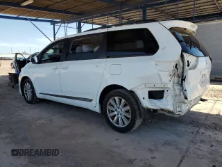 2017 Toyota Sienna LE with VIN 5TDJZ3DC2HS184057, listed as a Copart auction lot 60904795 with 62,055 mi miles and Salvage title. Bid and sale history available at DreamBid. Image 2.
