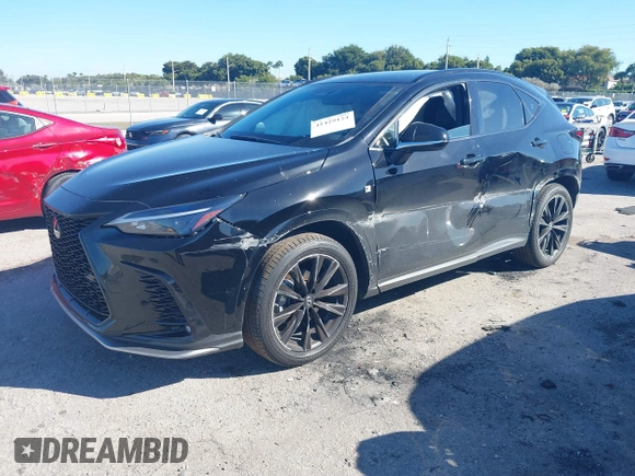 2022 Lexus NX with VIN JTJKGCEZ5N2001067, listed as a IAAI auction lot 41429124 with 35,440 mi miles. Bid and sale history available at carsss.com. Image 17.