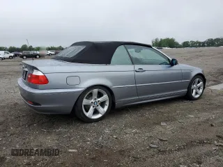 2005 BMW 3 Series 325Ci with VIN WBABW33425PL36431, listed as a Copart auction lot 55774905 with 82,530 mi miles and Salvage title. Bid and sale history available at DreamBid. Image 3.