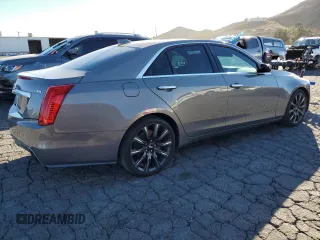 2017 Cadillac CTS Luxury RWD with VIN 1G6AR5SS8H0163564, listed as a Copart auction lot 41536995 with 90,666 mi miles and Salvage Title. Bid and sale history available at DreamBid. Image 3.