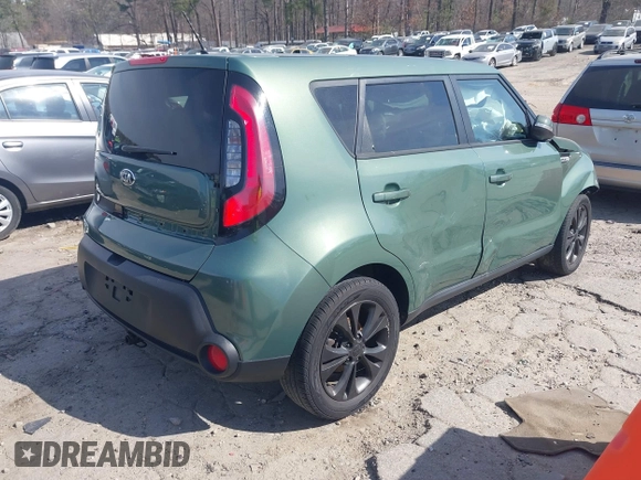 2014 Kia Soul + with VIN KNDJP3A54E7005227, listed as a IAAI auction lot 41667532 with 122,368 mi miles and . Bid and sale history available at DreamBid. Image 4.