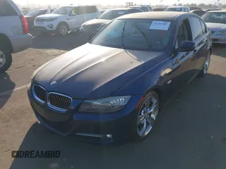 2011 BMW 3 Series 335i with VIN WBAPM5C55BF181990, listed as a IAAI auction lot 41169387 with 1 mi miles. Bid and sale history available at carsss.com. Image 2.