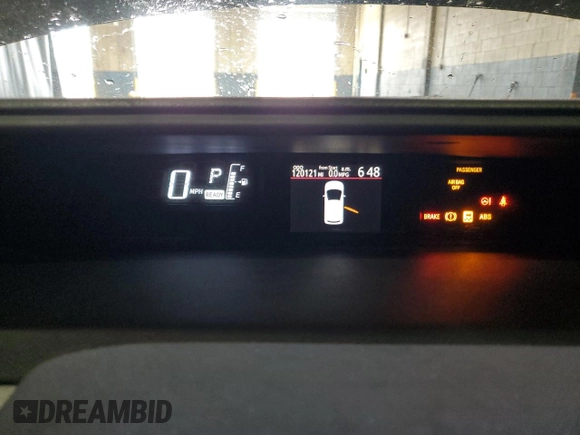 2016 Toyota Prius One with VIN JTDKDTB31G1120769, listed as a Copart auction lot 53308575 with 120,121 mi miles and Clean Title. Bid and sale history available at DreamBid. Image 9.