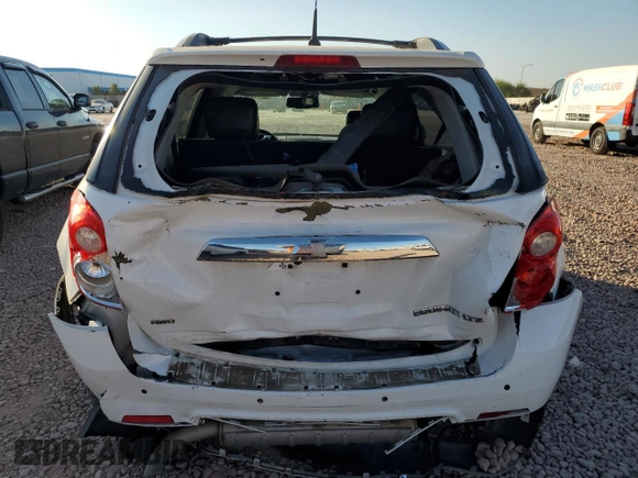 2010 Chevrolet Equinox LTZ with VIN 2CNFLGEWXA6332460, listed as a Copart auction lot 83792474 with 121,083 mi miles and Salvage Title. Bid and sale history available at DreamBid. Image 6.