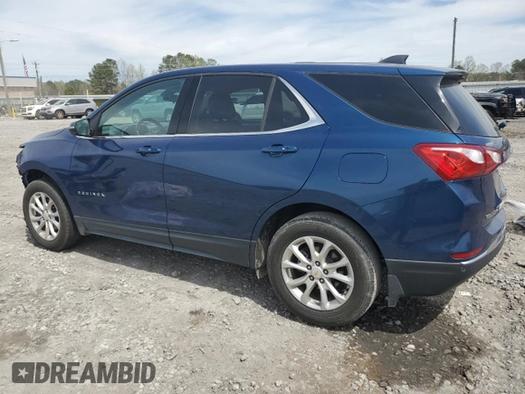 2019 Chevrolet Equinox LT with VIN 2GNAXKEV8K6123272, listed as a Copart auction lot 50125825 with 84,814 mi miles and Salvage Title. Bid and sale history available at DreamBid. Image 2.