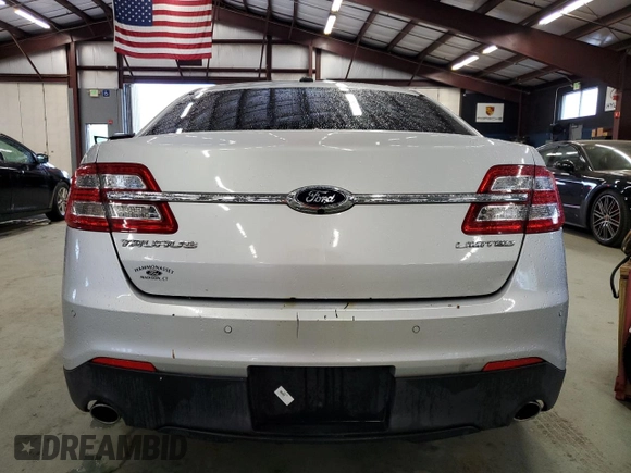 2013 Ford Taurus Limited with VIN 1FAHP2F87DG232170, listed as a Copart auction lot 55385855 with 166,787 mi miles and Salvage Title. Bid and sale history available at DreamBid. Image 6.