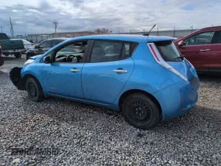 2013 Nissan LEAF S with VIN 1N4AZ0CP0DC422377, listed as a Copart auction lot 53455115 with 0 mi miles and Clean Title. Bid and sale history available at carsss.com. Image 2.