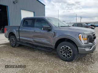2023 Ford F-150 XL with VIN 1FTFW1E50PFC07174, listed as a Copart auction lot 54846365 with 36,223 mi miles and Non Repairable. Bid and sale history available at carsss.com. Image 4.