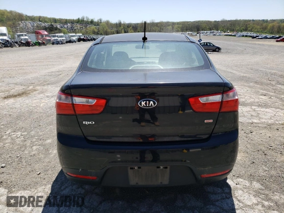 2015 Kia Rio LX with VIN KNADM4A35F6457041, listed as a Copart auction lot 54929285 with 183,431 mi miles and Clean Title. Bid and sale history available at carsss.com. Image 6.