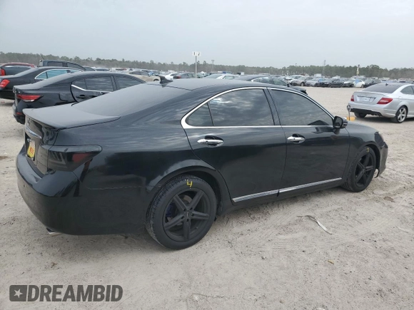 2012 Lexus ES with VIN JTHBK1EG5C2495527, listed as a Copart auction lot 48374535 with 161,092 mi miles and Salvage Title. Bid and sale history available at carsss.com. Image 3.