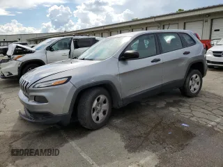 2015 Jeep Cherokee Sport z VIN 1C4PJLAB8FW761989, wystawiony jako Copart lot #56869675 z przebiegiem 181 347 mil mil oraz Szkoda całkowita • Salvage title. Historia ofert i sprzedaży dostępna na DreamBid. Obrazek 1.