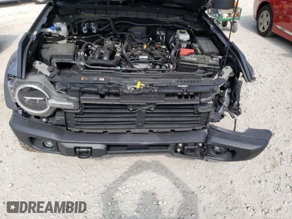 2023 Ford Bronco with VIN 1FMEE5DH4PLB12356, listed as a Copart auction lot 69272094 with 32,392 mi miles and Salvage Title. Bid and sale history available at DreamBid. Image 12.