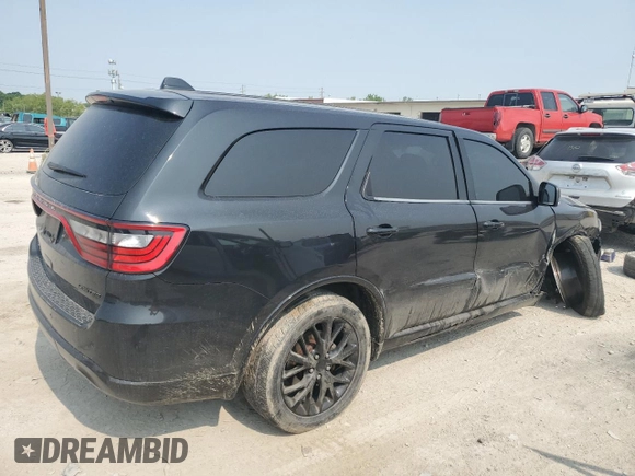 2015 Dodge Durango Limited with VIN 1C4RDJDG6FC120966, listed as a Copart auction lot 58741515 with 154,456 mi miles and Salvage title. Bid and sale history available at DreamBid. Image 3.