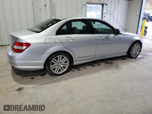 2008 Mercedes-Benz C 300 Sport with VIN WDDGF54X78F044691, listed as a Copart auction lot 51770155 with 67,478 mi miles and Salvage title. Bid and sale history available at DreamBid. Image 3.