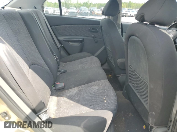 2011 Kia Rio with VIN KNADH4B30B6712241, listed as a Copart auction lot 61301184 with 159,902 mi miles and Salvage Title. Bid and sale history available at DreamBid. Image 10.