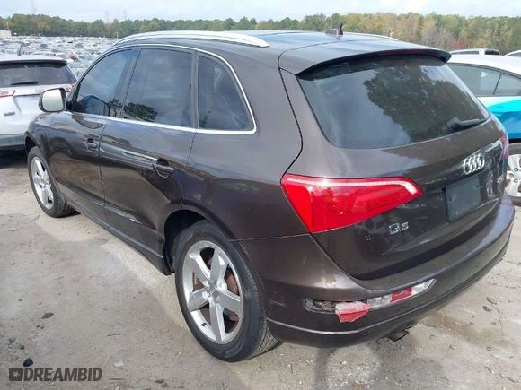 2012 Audi Q5 2.0T Premium Plus with VIN WA1LFAFP7CA110459, listed as a IAAI auction lot 40748633 with 169,874 mi miles. Bid and sale history available at carsss.com. Image 3.
