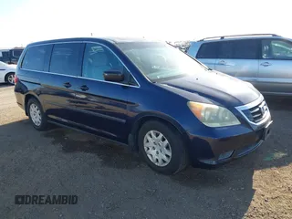 2008 Honda Odyssey LX with VIN 5FNRL382X8B043313, listed as a IAAI auction lot 42085879 with 164,522 mi miles. Bid and sale history available at carsss.com. Image 1.