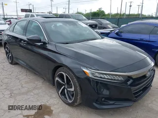 2021 Honda Accord Sport with VIN 1HGCV2F33MA028436, listed as a IAAI auction lot 42115489 with 74,005 mi miles and . Bid and sale history available at DreamBid. Image 1.
