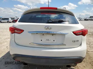 2014 Infiniti QX70 z VIN JN8CS1MU7EM450565, wystawiony jako Copart lot #55931325 z przebiegiem 159 813 mil mil oraz Szkody całkowita. Historia ofert i sprzedaży dostępna na DreamBid. Obrazek 6.