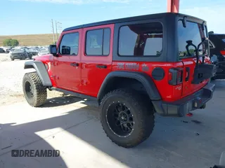 2018 Jeep Wrangler Unlimited Rubicon with VIN 1C4HJXFG0JW159287, listed as a IAAI auction lot 41911012 with 93,784 mi miles and . Bid and sale history available at DreamBid. Image 3.