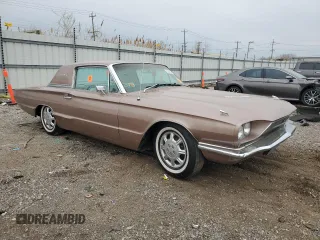 1966 Ford Thunderbird z VIN 6Y81Z127258, wystawiony jako Copart lot #52935585 z przebiegiem 59 083 mil mil oraz Czysty tytuł • Clean title. Historia ofert i sprzedaży dostępna na DreamBid. Obrazek 4.