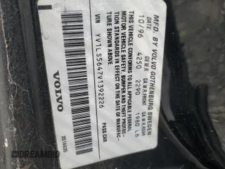 1997 Volvo 850 с VIN YV1LS5647V1392226, выставлен на аукционе Copart как лот 44970025 с пробегом 163 555 миль миль и Чистый • Clean title. История ставок и продаж доступна на DreamBid. Изображение 12.