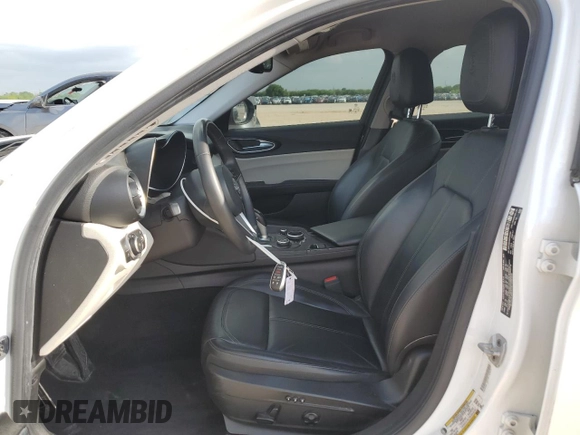 2019 Alfa Romeo Giulia with VIN ZARFAMAN9K7607068, listed as a Copart auction lot 55705655 with 97,939 mi miles and Clean title. Bid and sale history available at DreamBid. Image 7.