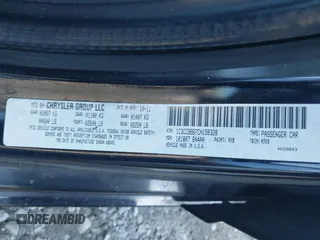 2012 Chrysler 200 Touring with VIN 1C3CCBBB7CN158328, listed as a IAAI auction lot 41732281 with 216,419 mi miles. Bid and sale history available at carsss.com. Image 9.