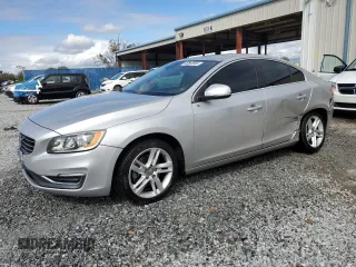 2015 Volvo S60 T5 Drive-E Premier with VIN YV140MFK8F1341368, listed as a Copart auction lot 46868965 with 119,219 mi miles and Salvage Title. Bid and sale history available at carsss.com. Image 1.