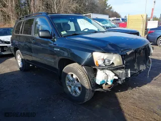 2003 Toyota Highlander with VIN JTEHF21AX30112437, listed as a IAAI auction lot 41184388 with 168,265 mi miles. Bid and sale history available at carsss.com. Image 1.