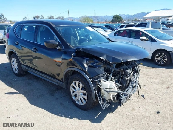 2017 Nissan Rogue S with VIN KNMAT2MV0HP529870, listed as a IAAI auction lot 41830611 with 183,916 mi miles. Bid and sale history available at carsss.com. Image 1.