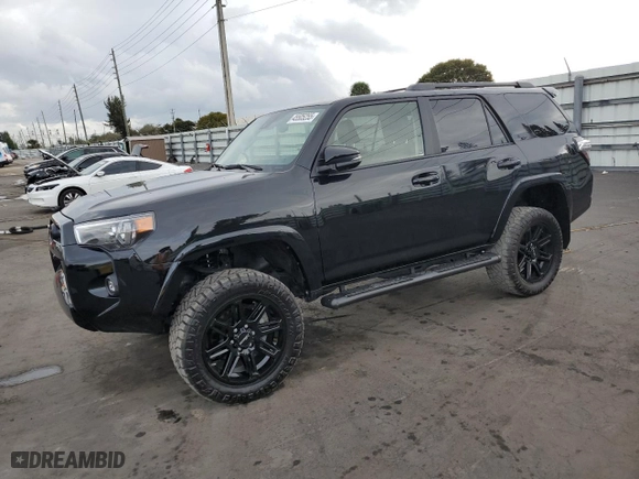2022 Toyota 4Runner SR5 Premium with VIN JTENU5JRXN6085708, listed as a Copart auction lot 45505255 with 46,924 mi miles and Clean Title. Bid and sale history available at carsss.com. Image 1.