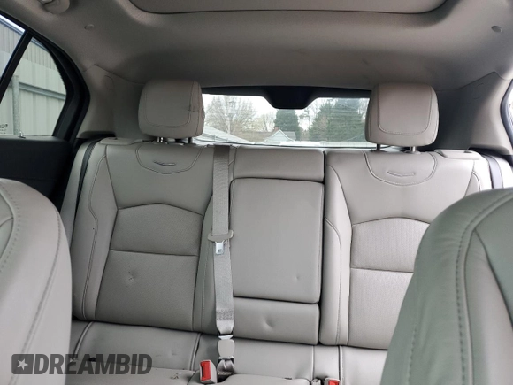 2021 Cadillac XT4 FWD Premium Luxury with VIN 1GYFZCR43MF032297, listed as a Copart auction lot 47379085 with 36,065 mi miles and Salvage Title. Bid and sale history available at DreamBid. Image 10.