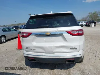 2018 Chevrolet Traverse High Country with VIN 1GNEVKKW9JJ111962, listed as a IAAI auction lot 42118324 with 104,311 mi miles and . Bid and sale history available at DreamBid. Image 17.