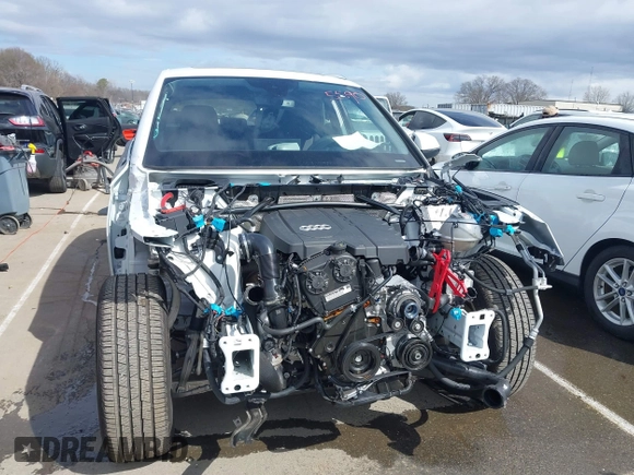 2024 Audi Q5 S line Premium with VIN WA1GAAFY4R2014543, listed as a IAAI auction lot 41704011 with 10,826 mi miles and . Bid and sale history available at DreamBid. Image 13.