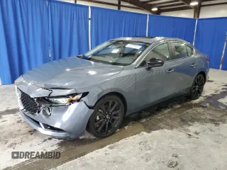 2024 Mazda 3 S Carbon Edition with VIN 3MZBPBCM2RM411132, listed as a Copart auction lot 88946555 with 17,960 mi miles and Clean Title. Bid and sale history available at DreamBid. Image 1.