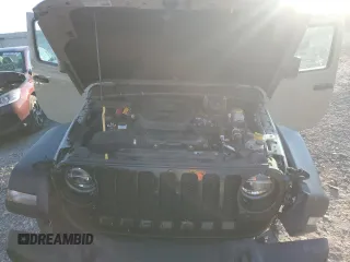 2022 Jeep Wrangler Unlimited Willys with VIN 1C4HJXDNXNW267388, listed as a Copart auction lot 72142634 with 23,631 mi miles and Salvage Title. Bid and sale history available at DreamBid. Image 13.