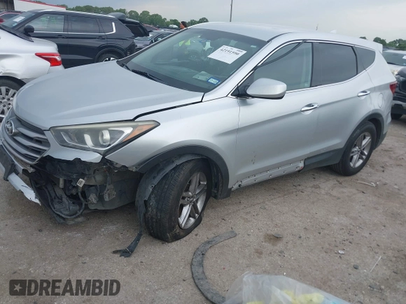 2017 Hyundai Santa Fe 2.4L with VIN 5XYZTDLB5HG453474, listed as a IAAI auction lot 42191590 with 167,590 mi miles and . Bid and sale history available at DreamBid. Image 2.