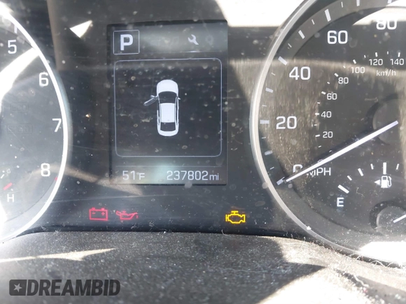 2018 Hyundai Elantra SEL with VIN 5NPD84LF6JH313818, listed as a IAAI auction lot 41833749 with 237,802 mi miles and . Bid and sale history available at DreamBid. Image 15.