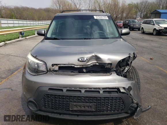 2015 Kia Soul + with VIN KNDJP3A51F7147424, listed as a Copart auction lot 51534795 with 105,224 mi miles and Salvage Title. Bid and sale history available at carsss.com. Image 5.