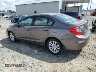 2012 Honda Civic EX-L with VIN 2HGFB2F92CH572839, listed as a Copart auction lot 51507805 with 95,881 mi miles and Salvage Title. Bid and sale history available at DreamBid. Image 2.