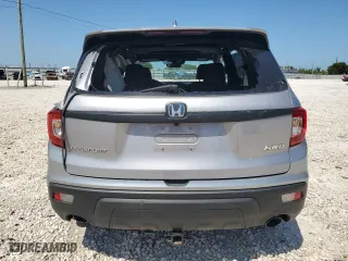 2021 Honda Passport EX-L with VIN 5FNYF8H54MB038872, listed as a Copart auction lot 56015634 with 0 mi miles and Non Repairable. Bid and sale history available at carsss.com. Image 6.