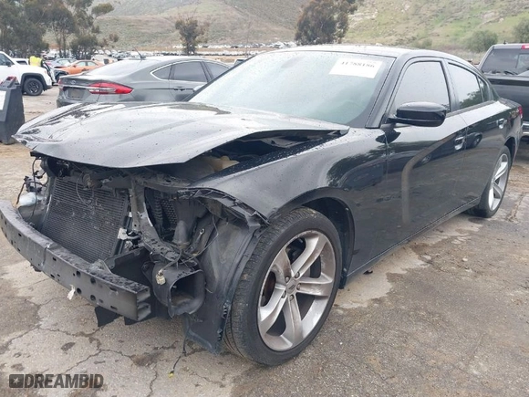 2017 Dodge Charger SXT with VIN 2C3CDXHG3HH630361, listed as a IAAI auction lot 41788186 with 58,529 mi miles. Bid and sale history available at carsss.com. Image 2.